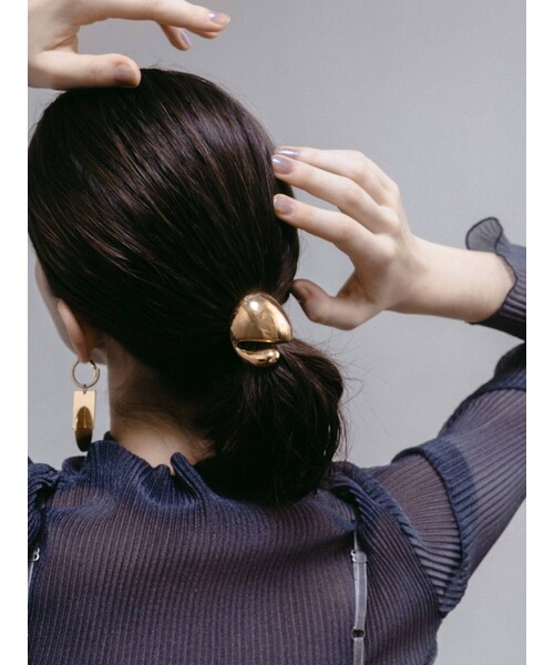 EMODA（エモダ）の「【HOLIDAY】タンクワイドヘアアクセサリー（その他ヘアアクセサリー・レディース・ゴールド/シルバー・F）」の13枚目の写真