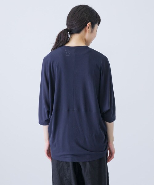かぐれ（カグレ）の「1dozen　スピンドルTシャツ（Tシャツ/カットソー・レディース・Black/Navy・1）」の13枚目の写真