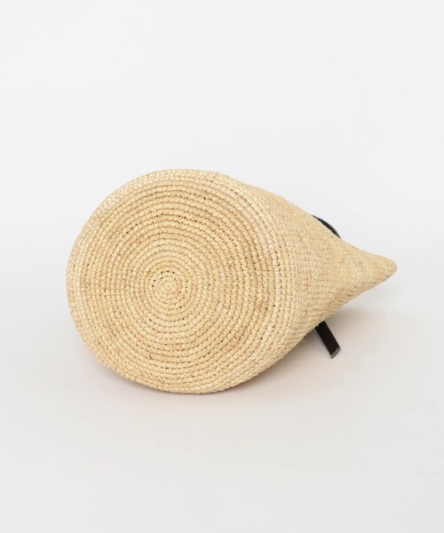 かぐれ（カグレ）の「Indego Africa　OKE SLING BAG（かごバッグ・レディース・NATURAL・Free）」の6枚目の写真