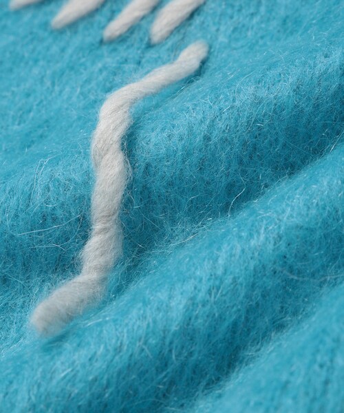 ADAM ET ROPE'（アダムエロペ）の「【BONSAI/ボンサイ】MOHAIR KNIT CREWNECK（ニット/セーター・メンズ・グレー/ブルー/パープル・M/S）」の17枚目の写真