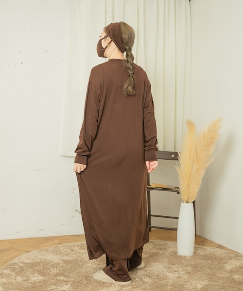 ITEMS URBANRESEARCH（アイテムズ アーバンリサーチ）の「ワンマイルワンピ+ボトムス4点SET（その他アンダーウェア/インナー・レディース・GREIGE/CHARCOAL/DARK BROWN・one）」の19枚目の写真