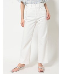 MERCURYDUO | ハイウエストストレートストレッチデニム(デニムパンツ)