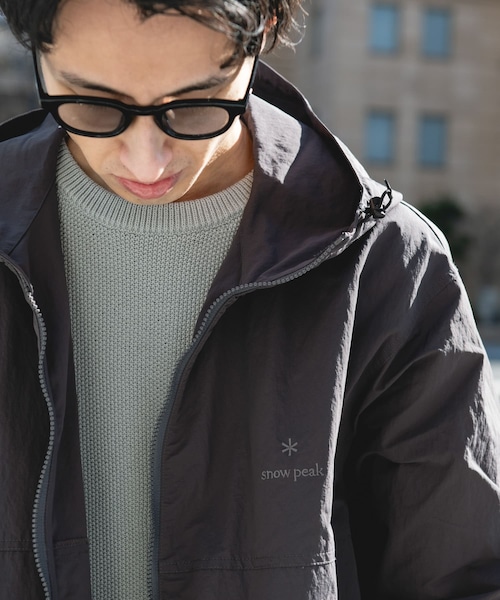 URBAN RESEARCH DOORS(アーバンリサーチドアーズ)の「『別注』Snow Peak Apparel×DOORS NYLON WASHER PARKA(マウンテンパーカー・メンズ・GREIGE/CHARCOAL/BLACK・M/L/XL)」の22枚目の写真