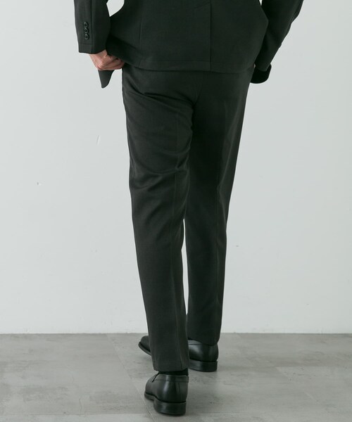 URBAN RESEARCH DOORS（アーバンリサーチドアーズ）の「LIFE STYLE TAILOR　ウールライクソフトツイルストレッチパンツ（スラックス・メンズ・GRAY/NAVY/BROWN・S/M/L/XL）」の10枚目の写真