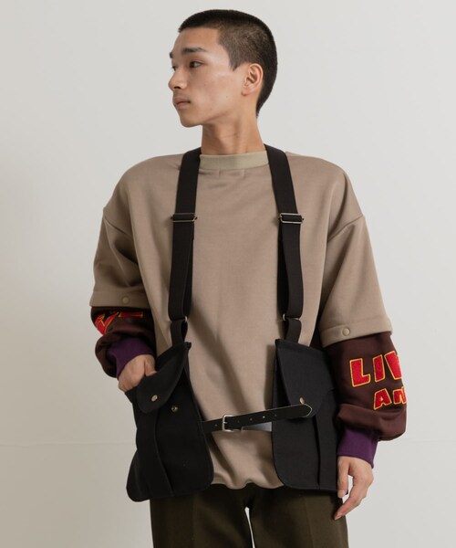 THE GOODLAND MARKET（ザグッドランドマーケット）の「KEIMEN　Vest（ベスト・メンズ・Ivory/BLACK・FREE）」の18枚目の写真