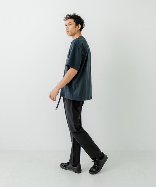 URBAN RESEARCH(アーバンリサーチ)の「『別注』NANGA×URBAN RESEARCH RASH GUARD SHORT-SLEEVE(Tシャツ/カットソー・メンズ・BLACK/CHARCOAL・M/L)」の12枚目の写真