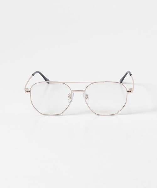 URBAN RESEARCH（アーバンリサーチ）の「decor　EYEWEAR DOUBLE-RIM（メガネ・レディース・SILVER/GOLD・-）」の4枚目の写真