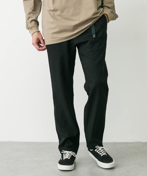 URBAN RESEARCH DOORS（アーバンリサーチドアーズ）の「『別注』GRAMICCI　LANATECウールライクトラウザー（その他パンツ・メンズ・MOCHA/DARK BROWN/GRAY/CHARCOAL/NAVY/BLACK・S/M/L）」の13枚目の写真