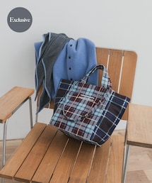 URBAN RESEARCH DOORS | 『別注』beej×DOORS　チェックトートバッグ(トートバッグ)