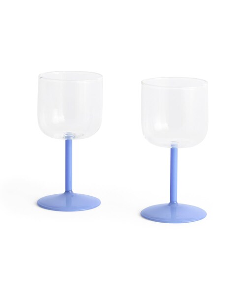 SENSE OF PLACE by URBAN RESEARCH(センスオブプレイスバイアーバンリサーチ)の「HAY Tint Wine Glass No.2 set2(グラス/マグカップ/タンブラー・メンズ・CL-JLGR/CL-JLBLU/CL-JDLPK・One)」の2枚目の写真