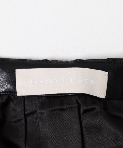 URBAN RESEARCH ROSSO（アーバンリサーチロッソ）の「MARILYN MOON　eco leather pleats jacket（ブルゾン・レディース・BLACK・Free）」の12枚目の写真