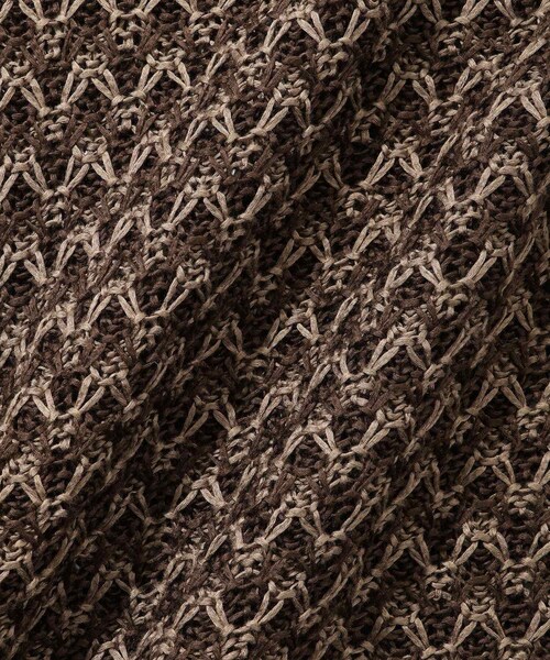 ADAM ET ROPE'(アダムエロペ)の「【Allege/アレッジ】Lace Vest(ベスト・メンズ・ダークブラウン/ベージュ・3/4)」の15枚目の写真