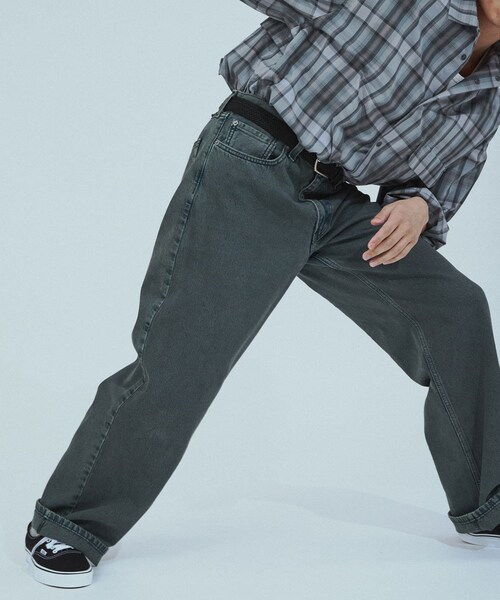 URBAN RESEARCH DOORS(アーバンリサーチドアーズ)の「LEVI’S EXCLUSIVE 578 BAGGY(デニムパンツ・メンズ・GRAY O.DYE・28/30/32/34/36)」の5枚目の写真