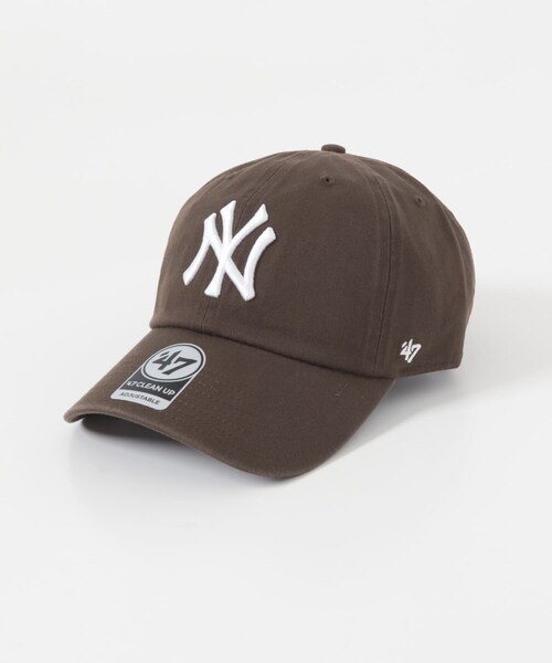 SENSE OF PLACE by URBAN RESEARCH（センスオブプレイスバイアーバンリサーチ）の「『WEB/一部店舗限定』FORTY SEVEN　47 CLEAN UP YANKEES（キャップ・メンズ・BLACK/NAVY/NATURAL/DK GREEN/SANDALWOOD/BROWN/CHARCOAL・One）」の4枚目の写真
