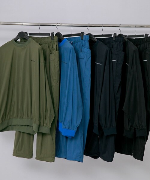 URBAN RESEARCH（アーバンリサーチ）の「SFC　WIDE TAPERED EASY PANTS（その他パンツ・メンズ・Blue/Olive/Navy/Black・M/L）」の11枚目の写真