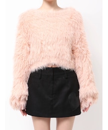 EMODA | グロスミックスショートニット(ニット/セーター)