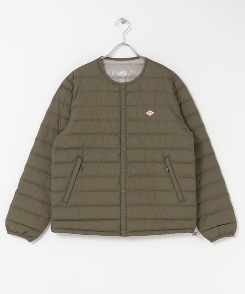 URBAN RESEARCH DOORS（アーバンリサーチドアーズ）の「DANTON　INNER DOWN CREWNECK JACKET（その他アウター・メンズ・BLACK/IRON/SAND BEIGE/OLIVE/SMOKY PINK/MUSTARD・M/L/XL）」の4枚目の写真