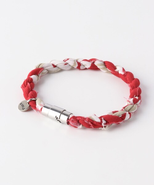 URBAN RESEARCH Sonny Label（アーバンリサーチサニーレーベル）の「リメイクツイストブレスレット∴（ブレスレット・メンズ・レッド系/ブルー系・FREE）」の5枚目の写真