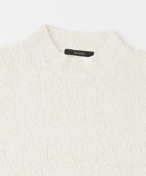 URBAN RESEARCH ROSSO（アーバンリサーチロッソ）の「コットンシャギーハイネックプルオーバー（ニット/セーター・レディース・WHITE/ORANGE/BLUE・FREE）」の12枚目の写真