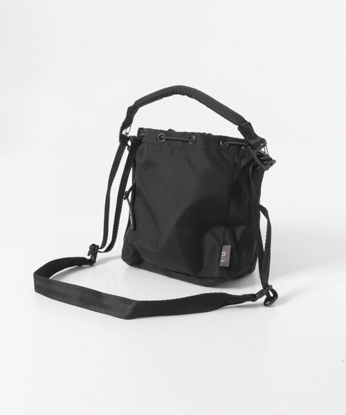 THE GOODLAND MARKET（ザグッドランドマーケット）の「F/CE.　re/cor TACTICAL 2WAY DRAWSTRING（ショルダーバッグ・レディース・Black/Gray・FREE）」の5枚目の写真