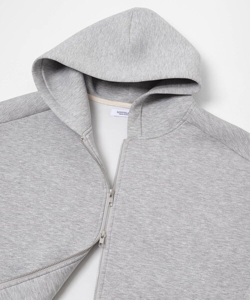 URBAN RESEARCH Sonny Label（アーバンリサーチサニーレーベル）の「ダンボールZIPコクーンフーディー（パーカー・レディース・L.グレー/チャコール/ネイビー・Free）」の13枚目の写真