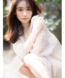 MERCURYDUO | マーブルプリントスタンドカラーシャツ(シャツ/ブラウス)