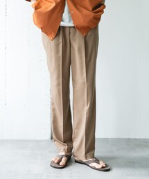 URBAN RESEARCH DOORS | COOLFIBER ツイルシャーリングスラックス(その他パンツ)