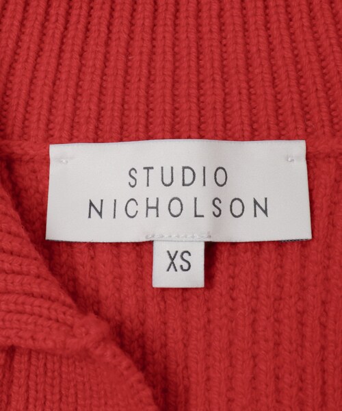 かぐれ(カグレ)の「STUDIO NICHOLSON NASH(ニット/セーター・レディース・CRIMSON/D NAVY・0)」の20枚目の写真