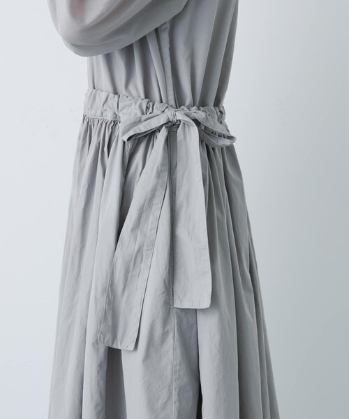 かぐれ（カグレ）の「COSMIC WONDER　Suvin cotton farmer dress（ワンピース・レディース・Ashvioletj/Black・1）」の18枚目の写真