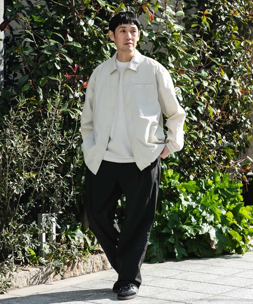 URBAN RESEARCH DOORS(アーバンリサーチドアーズ)の「『別注』Marmot×DOORS COACH SHIRTS JACKET(テーラードジャケット・メンズ・INK BLACK/NAVY/TEAL/IVORY・M/L/XL)」の10枚目の写真