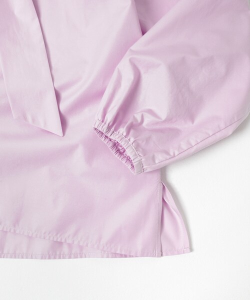 URBAN RESEARCH ROSSO（アーバンリサーチロッソ）の「フリルネックシャツブラウス（シャツ/ブラウス・レディース・WHITE/L/PURPLE/CHARCOAL・Free）」の11枚目の写真