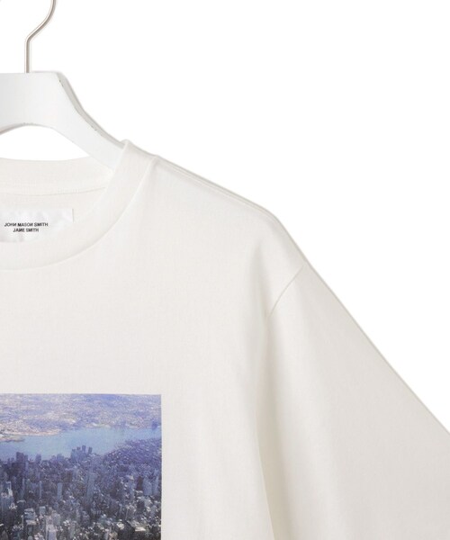 ADAM ET ROPE'(アダムエロペ)の「【JANE SMITH(ジェーンスミス)】IVORY SERRA NYC SKYLINE 2015 S/S T-SHIRT(Tシャツ/カットソー・レディース・ホワイト・S)」の5枚目の写真