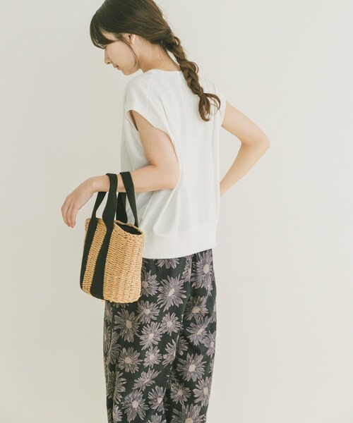 ITEMS URBANRESEARCH（アイテムズ アーバンリサーチ）の「裏毛ノースリーブベスト（ベスト・レディース・OFF/GRY/GRN・FREE）」の11枚目の写真