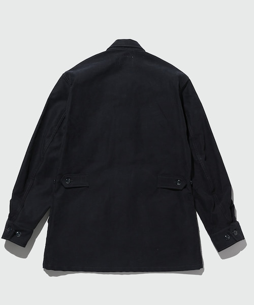 ADAM ET ROPE'(アダムエロペ)の「BONCOURA ファティーグジャケット(ミリタリージャケット・メンズ・ネイビー・M/S)」の4枚目の写真