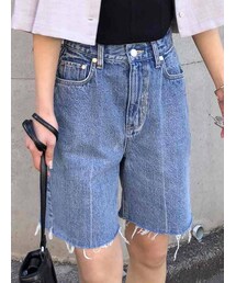 EMODA | ハーフジャストウェストジーンズ(デニムパンツ)