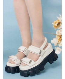 EATME | キルティングベルトサンダル(サンダル)