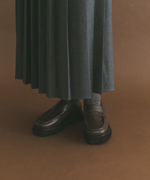 ITEMS URBANRESEARCH(アイテムズ アーバンリサーチ)の「スクエアローファー(ローファー・レディース・BLK/BRN・S/M/L)」の13枚目の写真