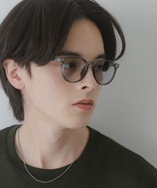 SENSE OF PLACE by URBAN RESEARCH（センスオブプレイスバイアーバンリサーチ）の「ボスリントンサングラス（メガネ・メンズ・BLACK/GRAY/BLUE・One）」の11枚目の写真