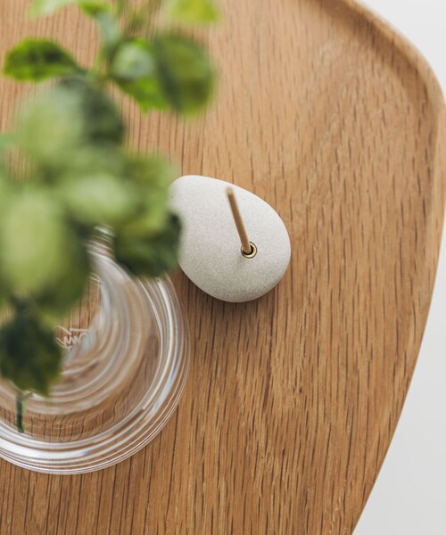 URBAN RESEARCH DOORS（アーバンリサーチドアーズ）の「noun　Clay Incense holder（インテリア雑貨・メンズ・アイボリー/グレー・-）」の8枚目の写真