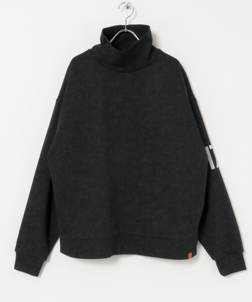 THE GOODLAND MARKET（ザグッドランドマーケット）の「TONY　LA turtle neck fleece SWEAT（スウェット・メンズ・BLK/GRY・M/L）」の11枚目の写真