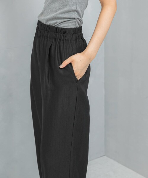 URBAN RESEARCH ROSSO（アーバンリサーチロッソ）の「ブライトツイルイージーパンツ（その他パンツ・レディース・PINK/BLACK・FREE）」の14枚目の写真