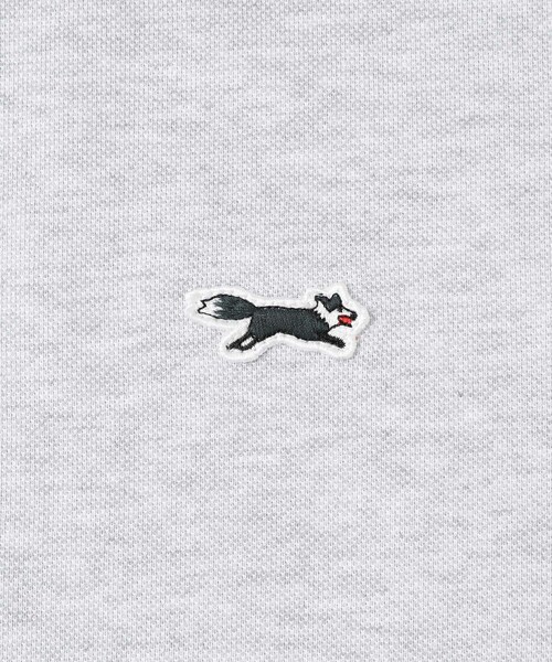 URBAN RESEARCH DOORS（アーバンリサーチドアーズ）の「『XLサイズ/WEB限定』『別注』PENNEYS×DOORS　THE FOX 鹿の子 ポロシャツ（ポロシャツ・メンズ・ASH GRAY/PURPLE/STEEL BLUE/NAVY・M/L/XL）」の14枚目の写真
