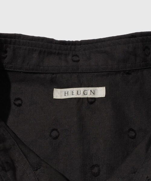 ADAM ET ROPE'(アダムエロペ)の「【HEUGN/ユーゲン】Alf SILK JQD DOT(シャツ/ブラウス・メンズ・ブラック・1/2/3/4)」の12枚目の写真