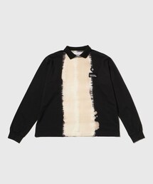 ADAM ET ROPE' | 【NOMA RHYTHM TEXTILE/ノーマリズム テキスタイル】Hand Dye Polo Tee Shirt(ポロシャツ)
