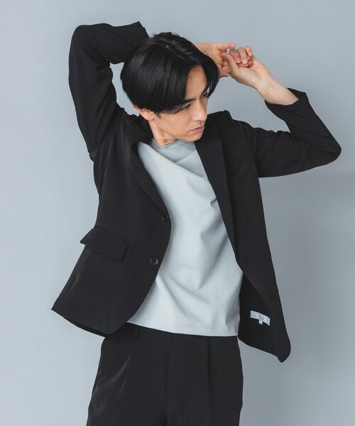 URBAN RESEARCH ROSSO（アーバンリサーチロッソ）の「『WEB限定』『イージーケア』ハイパフォーマンス快適セットアップ（セットアップ・メンズ・BLACK/NAVY/CHARCOAL・S/M/L/XL）」の7枚目の写真