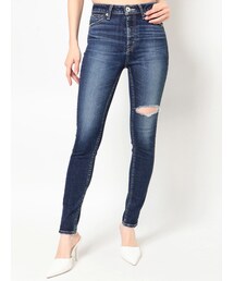 GYDA | M/W HIP RIPPEDスキニーデニムPT(デニムパンツ)