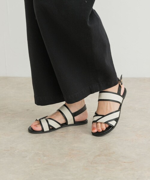 URBAN RESEARCH DOORS（アーバンリサーチドアーズ）の「パイピングサンダル（サンダル・レディース・BEGxBRN/NTLxBLK・36/37/38）」の7枚目の写真
