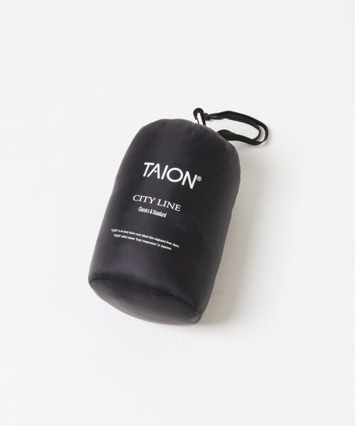 ITEMS URBANRESEARCH（アイテムズ アーバンリサーチ）の「TAION　HOOD LONG DOWN JACKET（その他アウター・レディース・BLK/OFF/D.CHOCO・M/L/XL）」の18枚目の写真