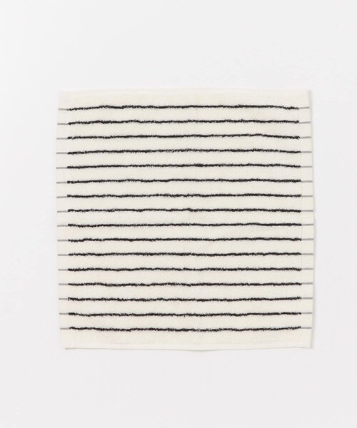 SMELLY（スメリー）の「TETO　SUPIMA COTTON HANDTOWEL（ハンカチ/ハンドタオル・レディース・WH/BK・-）」の9枚目の写真