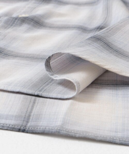 URBAN RESEARCH DOORS（アーバンリサーチドアーズ）の「FORK&SPOON　コットンウールチェックシャツ（シャツ/ブラウス・メンズ・BROWN/GRAY・4/5）」の20枚目の写真